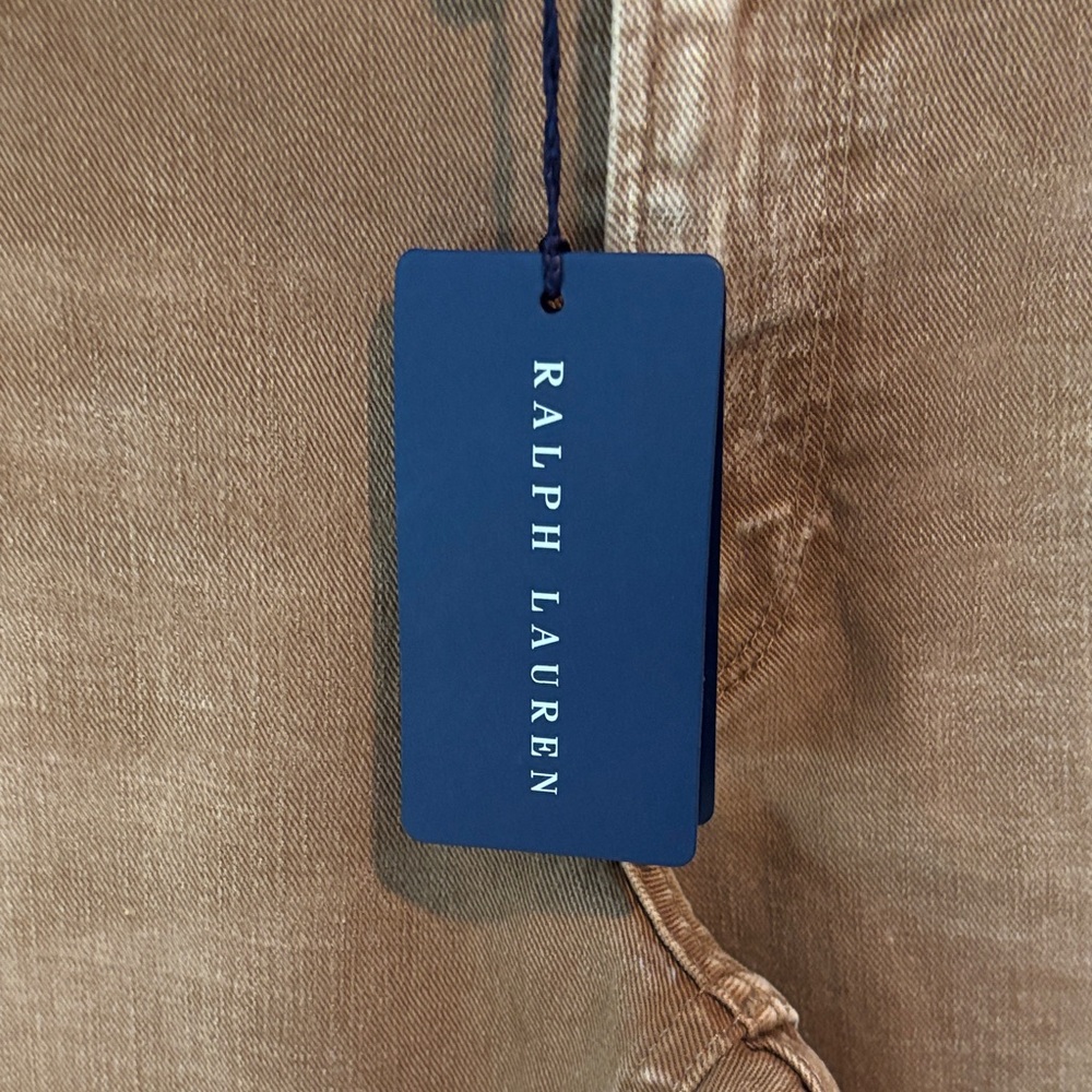 Ralph Lauren Blue Label Tan Straight Leg Jeans - Picture 2 of 13